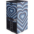 Blue Heart Pattern XBox Series X Digital Edition Console Skin